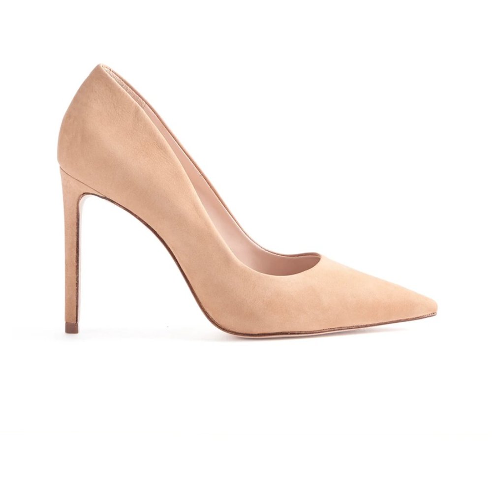 SCHUTZ Beige Pointed Toe Heels